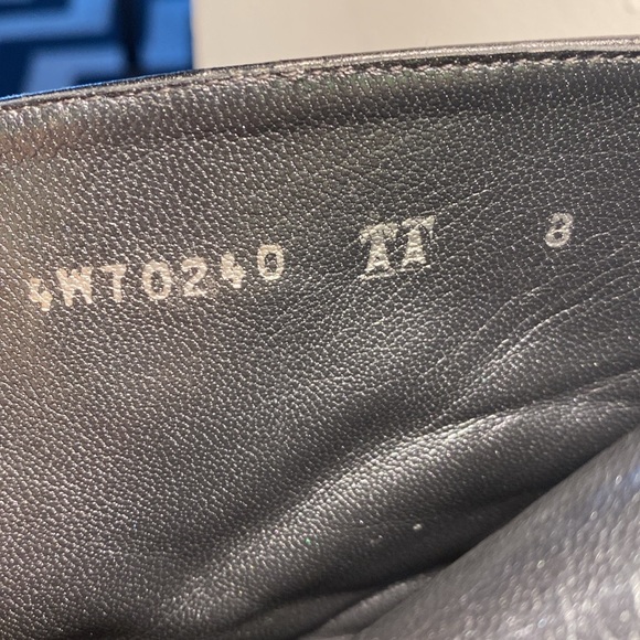 Vintage Stuart Weitzman | leather square toe block heel boot - Picture 10 of 10